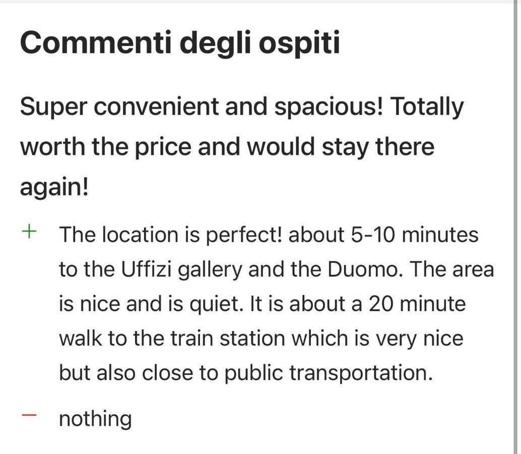 Apartmán I'Biancone Florencie Exteriér fotografie