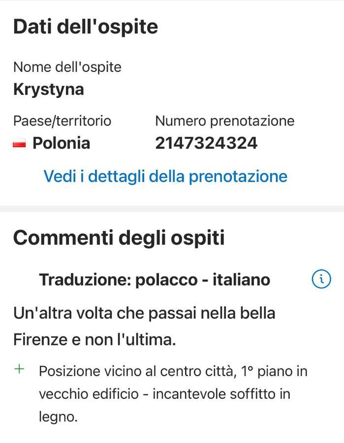 Apartmán I'Biancone Florencie Exteriér fotografie